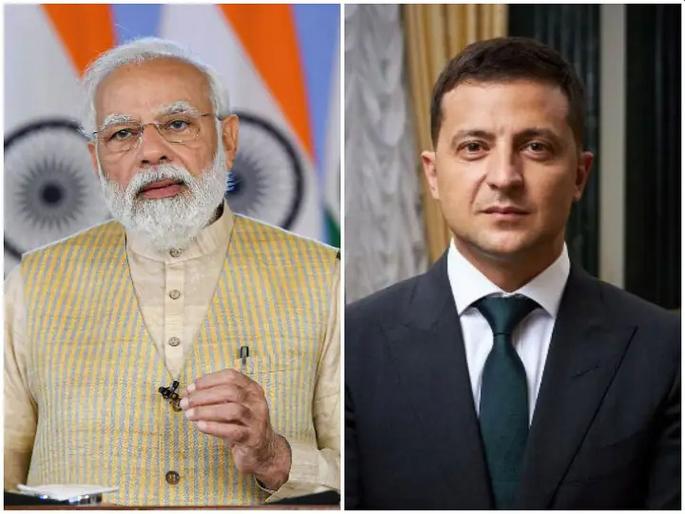 Russia Ukraine war Ukraine president volodymyr zelenskyy happy after talks with PM Modi and said thank you PM Narendra Modi after India extended support | Zelenskyy-PM Modi: पंतप्रधान मोदींसोबतच्या चर्चेनंतर झेलेंस्की खुश! ट्विट करत मानले भारताचे आभार, म्हणाले... Russia Ukraine war Ukraine president volodymyr zelenskyy happy after talks with PM Modi and said thank you PM Narendra Modi after India extended support | Zelenskyy-PM Modi: पंतप्रधान मोदींसोबतच्या चर्चेनंतर झेलेंस्की खुश! ट्विट करत मानले भारताचे आभार, म्हणाले...