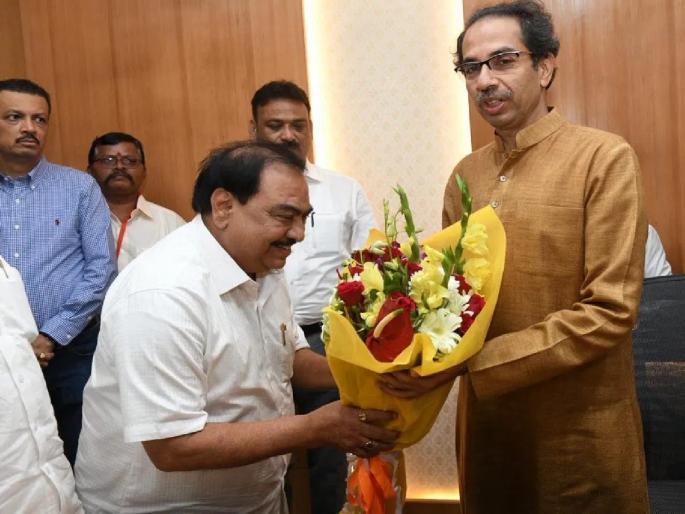 'Film offer' for BJP Leader Eknath Khadse to join Shiv Sena by Minister Abdul Sattar | कटप्पानं बाहुबलीला मारलं याची सगळ्यांनाच माहिती; एकनाथ खडसेंना शिवसेनेत येण्याची ‘फिल्मी ऑफर’ 'Film offer' for BJP Leader Eknath Khadse to join Shiv Sena by Minister Abdul Sattar | कटप्पानं बाहुबलीला मारलं याची सगळ्यांनाच माहिती; एकनाथ खडसेंना शिवसेनेत येण्याची ‘फिल्मी ऑफर’