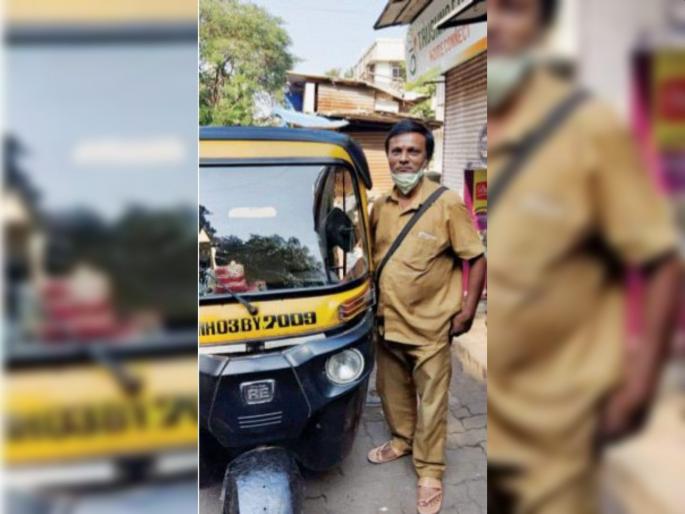 Mineral water in the rickshaw, Unmini TV; Vinod Abhang's modern rickshaw | रिक्षात मिनरल वॉटर, अन् मिनी टीव्ही; विनोद अभंग यांची आधुनिक रिक्षा Mineral water in the rickshaw, Unmini TV; Vinod Abhang's modern rickshaw | रिक्षात मिनरल वॉटर, अन् मिनी टीव्ही; विनोद अभंग यांची आधुनिक रिक्षा