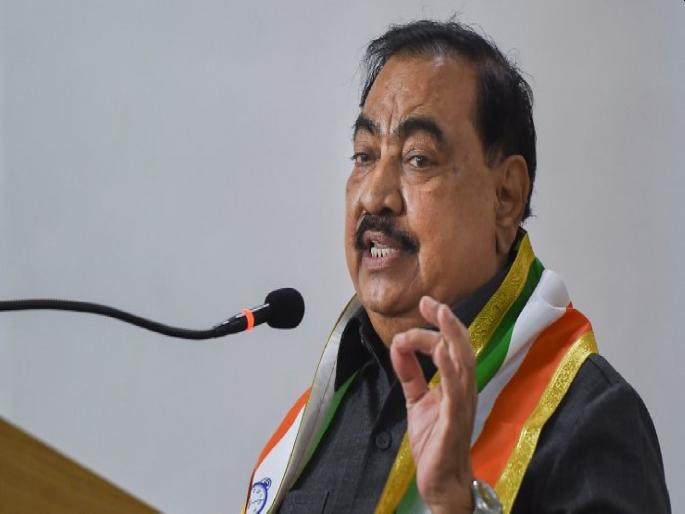 After Jayant Patil, NCP leader Eknath Khadse also contracted coronavirus | Coronavirus: जयंत पाटील यांच्यानंतर राष्ट्रवादी नेते एकनाथ खडसेंनाही कोरोनाची लागण After Jayant Patil, NCP leader Eknath Khadse also contracted coronavirus | Coronavirus: जयंत पाटील यांच्यानंतर राष्ट्रवादी नेते एकनाथ खडसेंनाही कोरोनाची लागण