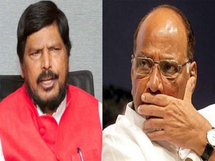 NCP Target Central Miinster & RPI Leader Ramdas Athvale over Sharad Pawar Statement | “कधी कधी काही माणसं जास्तच बोलतात, नुसती कविता करण्यात व्यस्त असतात”; राष्ट्रवादीचा टोला NCP Target Central Miinster & RPI Leader Ramdas Athvale over Sharad Pawar Statement | “कधी कधी काही माणसं जास्तच बोलतात, नुसती कविता करण्यात व्यस्त असतात”; राष्ट्रवादीचा टोला