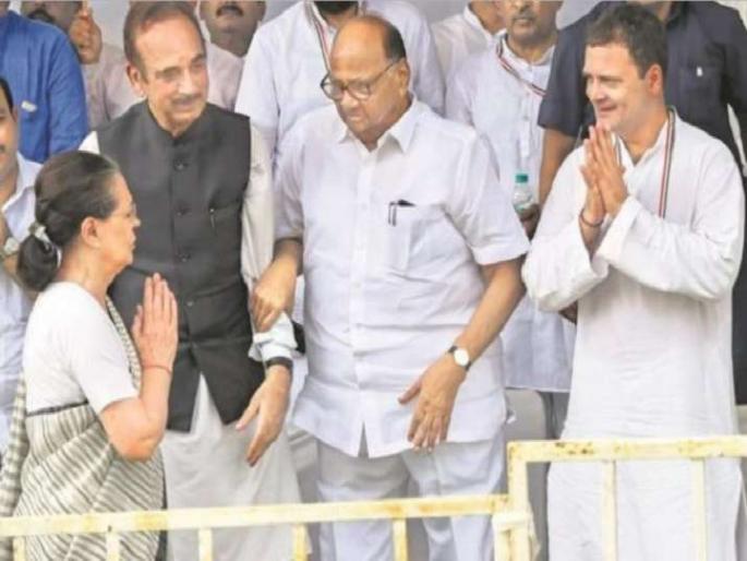 Congress's displeasure drama to control NCP; As soon as Ajit Pawar's phone rang, the fast was canceled | राष्ट्रवादीवर अंकुश ठेवण्यासाठी काँग्रेसचं नाराजी नाट्य; अजित पवारांचा फोन जाताच उपोषण रद्द Congress's displeasure drama to control NCP; As soon as Ajit Pawar's phone rang, the fast was canceled | राष्ट्रवादीवर अंकुश ठेवण्यासाठी काँग्रेसचं नाराजी नाट्य; अजित पवारांचा फोन जाताच उपोषण रद्द