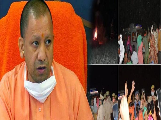 CM Yogi major action in the Hathras case; Suspension of 3 police including SP, order of narco test | हाथरस प्रकरणात योगींची मोठी कारवाई; एसपींसह ३ पोलीस अधिकाऱ्यांचे निलंबन, नार्को टेस्टचे आदेश CM Yogi major action in the Hathras case; Suspension of 3 police including SP, order of narco test | हाथरस प्रकरणात योगींची मोठी कारवाई; एसपींसह ३ पोलीस अधिकाऱ्यांचे निलंबन, नार्को टेस्टचे आदेश
