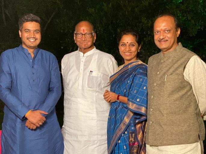 The big decision of the entire sharad Pawar family not to celebrate Diwali together this year | Sharad Pawar: यंदाची दिवाळी एकत्रित साजरी न करण्याचा संपूर्ण पवार कुटुंबाचा मोठा निर्णय The big decision of the entire sharad Pawar family not to celebrate Diwali together this year | Sharad Pawar: यंदाची दिवाळी एकत्रित साजरी न करण्याचा संपूर्ण पवार कुटुंबाचा मोठा निर्णय