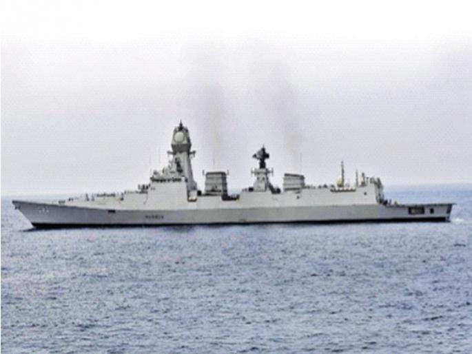 Hijackers flee on sight of navy, INS Chennai mission foiled; 21 people including 15 Indian workers were rescued | नौदलाला पाहताच अपहरणकर्ते पळाले, आयएनएस चेन्नईची मोहीम फत्ते; १५ भारतीय कर्मचाऱ्यांसह २१ जणांची सुटका