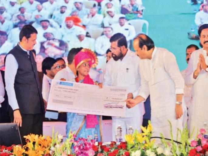 Some people get colic due to Shasan Apya Dari Chief Minister Eknath Shinde's taunts to opponents | ‘शासन आपल्या दारी’मुळे काहींना पोटशूळ, मुख्यमंत्री एकनाथ शिंदे यांचा विरोधकांना टोला