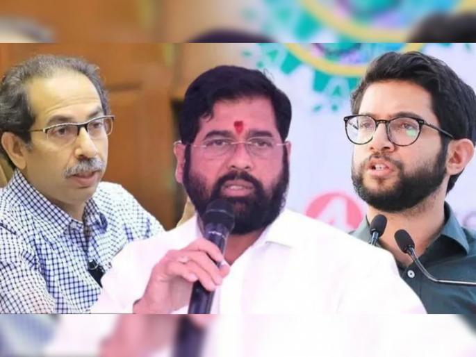 CM Eknath Shinde's target Shivsene Chief Uddhav Thackeray and Aditya Thackeray | ...तेव्हा बाळासाहेबांना दु:ख झाले असेल: एकनाथ शिंदेंचा उद्धव ठाकरेंना टोला CM Eknath Shinde's target Shivsene Chief Uddhav Thackeray and Aditya Thackeray | ...तेव्हा बाळासाहेबांना दु:ख झाले असेल: एकनाथ शिंदेंचा उद्धव ठाकरेंना टोला
