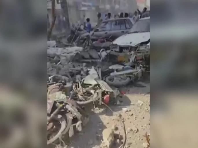 Big blast in Karachi, Pakistan; So far 3 people have been killed and 15 injured | Blast: पाकिस्तानच्या कराची शहरात मोठा स्फोट; आतापर्यंत ३ जणांचा मृत्यू तर १५ जखमी Big blast in Karachi, Pakistan; So far 3 people have been killed and 15 injured | Blast: पाकिस्तानच्या कराची शहरात मोठा स्फोट; आतापर्यंत ३ जणांचा मृत्यू तर १५ जखमी
