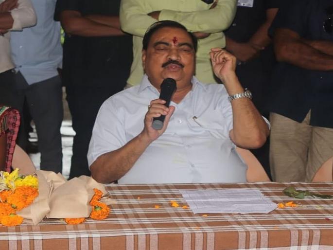 Maharashtra Election 2019: 'Had there been no rebellion, the state would have increased 4-5 seats in the Mahayuti' Says Eknath Khadse | महाराष्ट्र निवडणूक २०१९: 'बंडखोरी नसती तर राज्यात महायुतीच्या ४-५ जागा वाढल्या असत्या' Maharashtra Election 2019: 'Had there been no rebellion, the state would have increased 4-5 seats in the Mahayuti' Says Eknath Khadse | महाराष्ट्र निवडणूक २०१९: 'बंडखोरी नसती तर राज्यात महायुतीच्या ४-५ जागा वाढल्या असत्या'