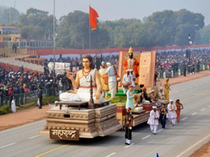 Maharashtra Chitrarath on Rajpath for 26th January Republic day parade | ‘विठूचा गजर हरिनामाचा झेंडा रोविला’ राजपथावर महाराष्ट्राचा चित्ररथ ठरला लक्षवेधी, संत परंपरेचे दर्शन Maharashtra Chitrarath on Rajpath for 26th January Republic day parade | ‘विठूचा गजर हरिनामाचा झेंडा रोविला’ राजपथावर महाराष्ट्राचा चित्ररथ ठरला लक्षवेधी, संत परंपरेचे दर्शन