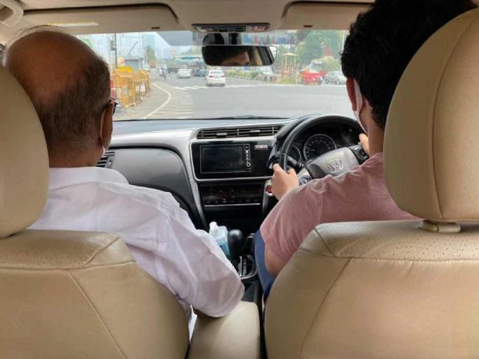 Grandfather Sharad Pawar car was driven by grandson; A moment of joy shared by mother Supriya Sule | आजोबा शरद पवारांच्या गाडीचं सारथ्य नातवानं केलं; आई सुप्रिया सुळेने शेअर केला आनंदाचा क्षण Grandfather Sharad Pawar car was driven by grandson; A moment of joy shared by mother Supriya Sule | आजोबा शरद पवारांच्या गाडीचं सारथ्य नातवानं केलं; आई सुप्रिया सुळेने शेअर केला आनंदाचा क्षण