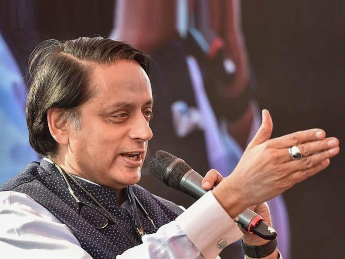 New tension in the Congress party A statement by Shashi Tharoor increased the controversy in congress in kerala | Congress पक्षात नवं टेन्शन! शशी थरूर यांच्या वक्तव्यानं वाद वाढला New tension in the Congress party A statement by Shashi Tharoor increased the controversy in congress in kerala | Congress पक्षात नवं टेन्शन! शशी थरूर यांच्या वक्तव्यानं वाद वाढला