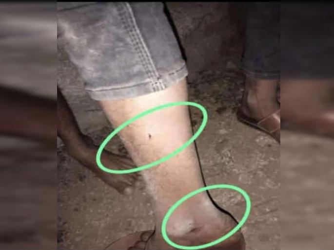 Two bikers attacked by leopard in Maldhon two minor injuries | दहशत! मलढोण येथे दोन दुचाकीस्वारांवर बिबट्याचा हल्ला, दोघे किरकोळ जखमी Two bikers attacked by leopard in Maldhon two minor injuries | दहशत! मलढोण येथे दोन दुचाकीस्वारांवर बिबट्याचा हल्ला, दोघे किरकोळ जखमी