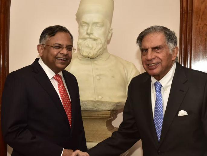 n chandrasekaran Where did the first job, today the boss of the same company; Farmer's son best of Ratan Tata; know about the salary | जेथे केली पहिली नोकरी, आज त्याच कंपनीचे बॉस; शेतकऱ्यांचा मुलगा रतन टाटांचा सर्वात खास, घेतात एवढी सॅलरी