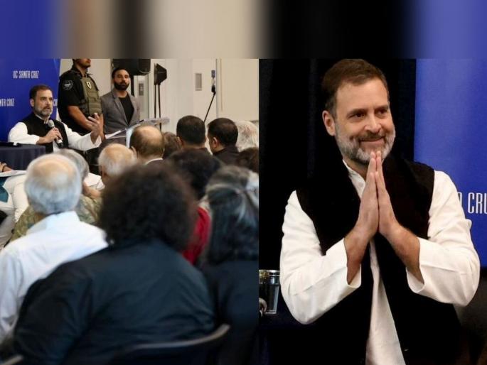 Congress leader Rahul Gandhi on America visit arrives in San Francisco and had to wait for 2 hours at the airport | राहुल गांधी अमेरिका दौऱ्यावर, विमानतळावळ करावे लागले 2 तास वेटिंग; खासदारकीची आली आठवण, म्हणाले... Congress leader Rahul Gandhi on America visit arrives in San Francisco and had to wait for 2 hours at the airport | राहुल गांधी अमेरिका दौऱ्यावर, विमानतळावळ करावे लागले 2 तास वेटिंग; खासदारकीची आली आठवण, म्हणाले...