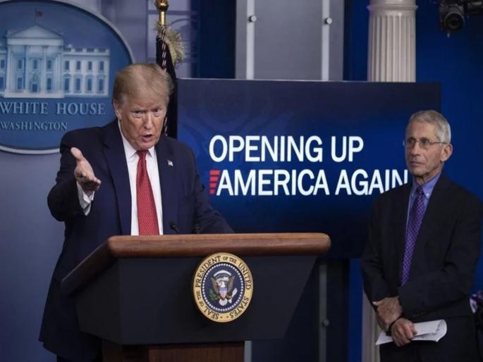 Coronavirus: ‘It’s not just a virus, it’s an attack on America says Donald Trump pnm | Coronavirus: हा केवळ एक व्हायरस नव्हे तर अमेरिकेवर हल्ला झालाय; डोनाल्ड ट्रम्प संतापले Coronavirus: ‘It’s not just a virus, it’s an attack on America says Donald Trump pnm | Coronavirus: हा केवळ एक व्हायरस नव्हे तर अमेरिकेवर हल्ला झालाय; डोनाल्ड ट्रम्प संतापले