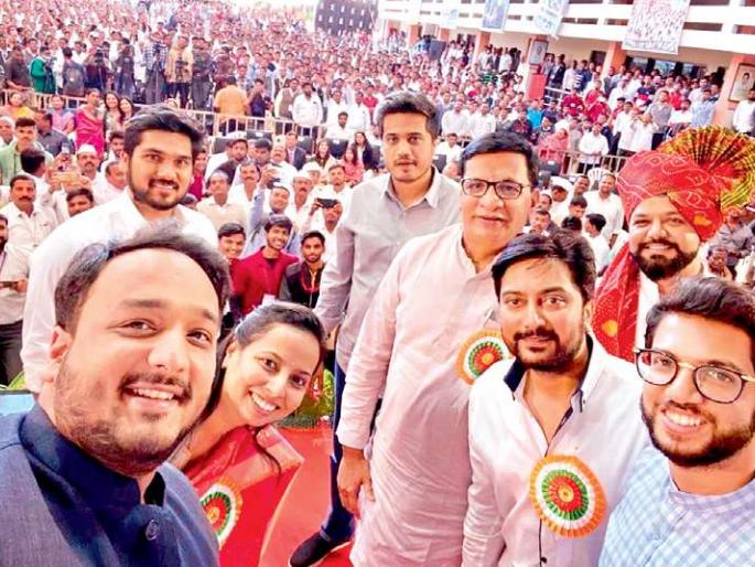 Young MLA to create caste-free new Maharashtra - Aditya Thackeray | तरुण आमदार जातीपातीमुक्त नवा महाराष्ट्र घडवतील -आदित्य ठाकरे Young MLA to create caste-free new Maharashtra - Aditya Thackeray | तरुण आमदार जातीपातीमुक्त नवा महाराष्ट्र घडवतील -आदित्य ठाकरे