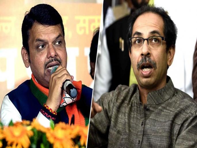Shiv Sena criticizes Devendra Fadnavis; Tell me what you did in secret, then ... | शिवसेनेचं देवेंद्र फडणवीसांवर टीकास्त्र; तुम्ही छुप्या पद्धतीने काय केले ते आधी सांगा, मग... Shiv Sena criticizes Devendra Fadnavis; Tell me what you did in secret, then ... | शिवसेनेचं देवेंद्र फडणवीसांवर टीकास्त्र; तुम्ही छुप्या पद्धतीने काय केले ते आधी सांगा, मग...