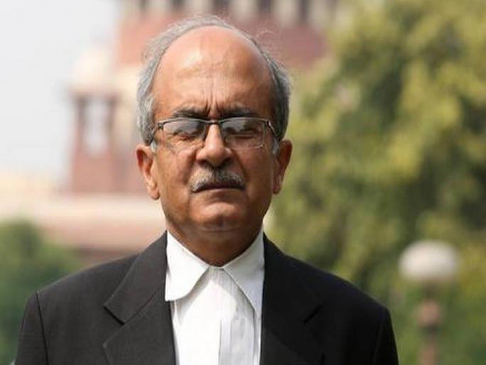 Reservation reserved for Prashant Bhushan's sentence | प्रशांत भूषण यांच्या शिक्षेसंदर्भात निकाल राखीव Reservation reserved for Prashant Bhushan's sentence | प्रशांत भूषण यांच्या शिक्षेसंदर्भात निकाल राखीव