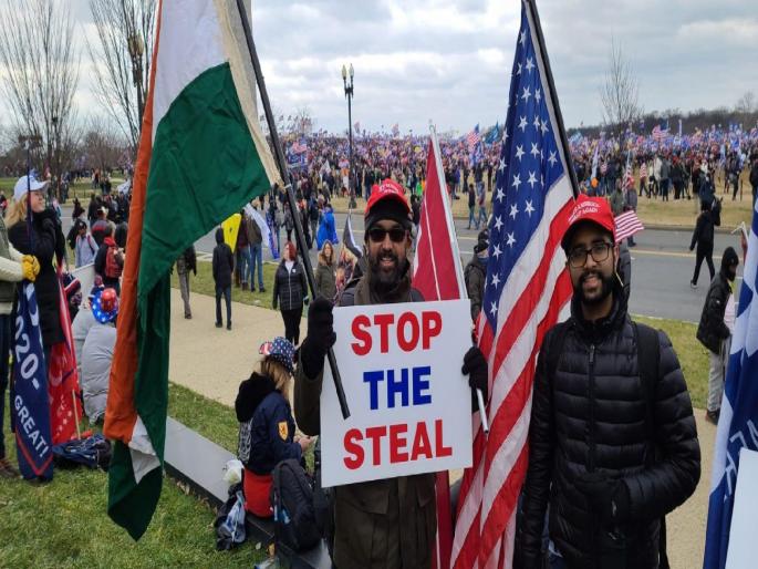BJP Varun gandhi congress shashi tharoor on twitter indian flag in america capitol hill violence | अमेरिकेतील आंदोलनात तिरंगा फडकवणारा काँग्रेसच्या ‘या’ नेत्याचा जवळचा मित्र; भाजपाचा आरोप