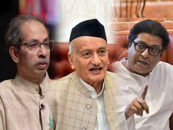 Governor Bhagat Singh Koshyari Controversial Statement, Shiv Sena target MNS ; Criticism of Raj Thackeray | राज्यपालांचे वादग्रस्त विधान, शिवसेनेचा मनसेला टोला; राज ठाकरेंवर बोचरी टीका Governor Bhagat Singh Koshyari Controversial Statement, Shiv Sena target MNS ; Criticism of Raj Thackeray | राज्यपालांचे वादग्रस्त विधान, शिवसेनेचा मनसेला टोला; राज ठाकरेंवर बोचरी टीका