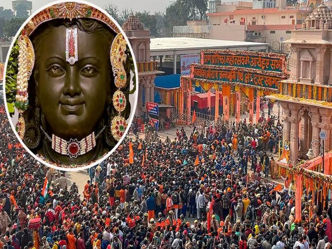 Ayodhya ram mandir Eager Devotees Set Big Record For Ramlal's Darshan, Create History In Donation | रामललांच्या दर्शनासाठी आतुर भक्तांनी मोठा विक्रम केला, देणगी देण्याच्या बाबतीत इतिहास रचला! Ayodhya ram mandir Eager Devotees Set Big Record For Ramlal's Darshan, Create History In Donation | रामललांच्या दर्शनासाठी आतुर भक्तांनी मोठा विक्रम केला, देणगी देण्याच्या बाबतीत इतिहास रचला!