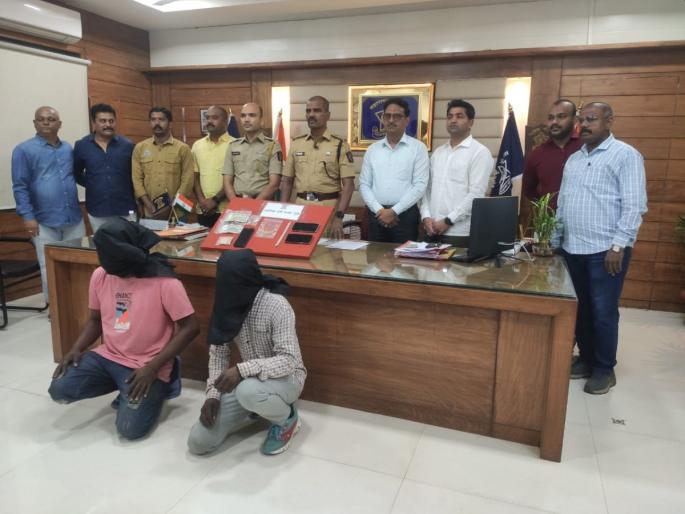 Two absconding criminals in LCB's net, based on confidential information | वाटमारी करून पळून जाणारे दोन अट्टल गोन्हेगार एलसीबीच्या जाळ्यात, गोपनीय माहितीचा घेतला आधार Two absconding criminals in LCB's net, based on confidential information | वाटमारी करून पळून जाणारे दोन अट्टल गोन्हेगार एलसीबीच्या जाळ्यात, गोपनीय माहितीचा घेतला आधार