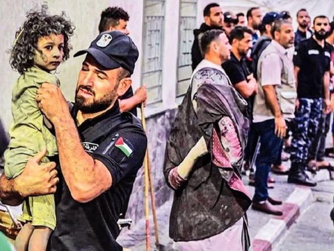 Israel will surround Gaza 1 lakh soldiers deployed on border; Food, fuel logistics will be cut off, 1400 people will be killed | इस्रायल गाझाला घेरणार! सीमेवर १ लाख सैनिक तैनात; अन्न, इंधनाची रसद तोडणार, १४०० जण ठार Israel will surround Gaza 1 lakh soldiers deployed on border; Food, fuel logistics will be cut off, 1400 people will be killed | इस्रायल गाझाला घेरणार! सीमेवर १ लाख सैनिक तैनात; अन्न, इंधनाची रसद तोडणार, १४०० जण ठार