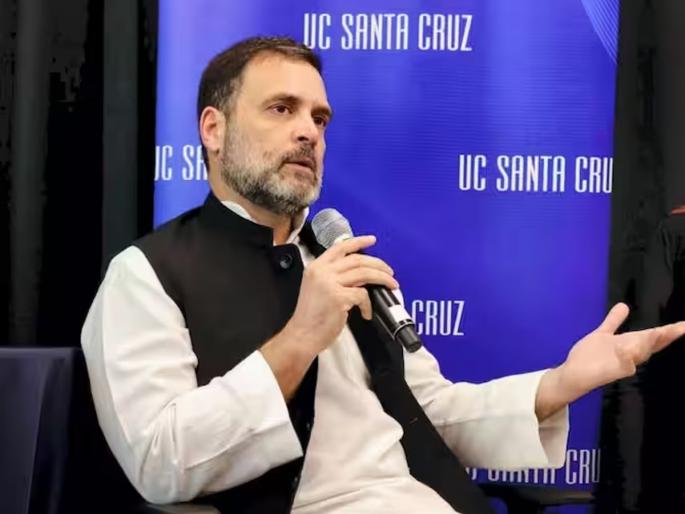Rahul Gandhi said the Muslim League is completely secular in response to a question asked in the US | "मुस्लीम लीग पूर्णपणे धर्मनिरपेक्ष..."; USमध्ये विचारलेल्या प्रश्नाला राहुल गांधींनी दिलं असं उत्तर Rahul Gandhi said the Muslim League is completely secular in response to a question asked in the US | "मुस्लीम लीग पूर्णपणे धर्मनिरपेक्ष..."; USमध्ये विचारलेल्या प्रश्नाला राहुल गांधींनी दिलं असं उत्तर