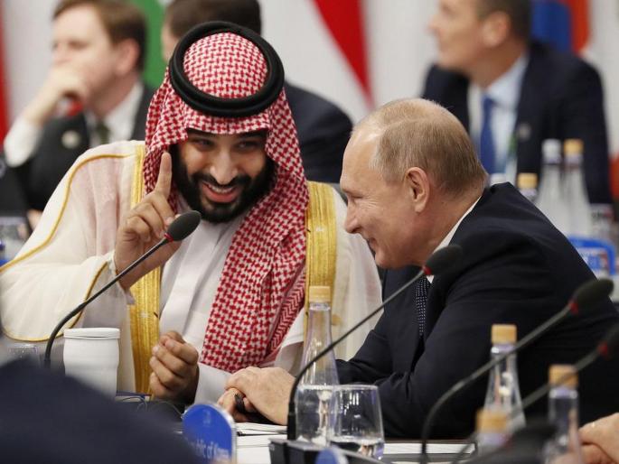 collusion of Saudi Arabia and Russia A step was taken and the tension of the whole world increased created a stir in the oil market | सौदी अरेबिया-रशियाची "मिलिभगत"! एक पाऊल उचललं अन् संपूर्ण जगाचं टेन्शन वाढवलं collusion of Saudi Arabia and Russia A step was taken and the tension of the whole world increased created a stir in the oil market | सौदी अरेबिया-रशियाची "मिलिभगत"! एक पाऊल उचललं अन् संपूर्ण जगाचं टेन्शन वाढवलं