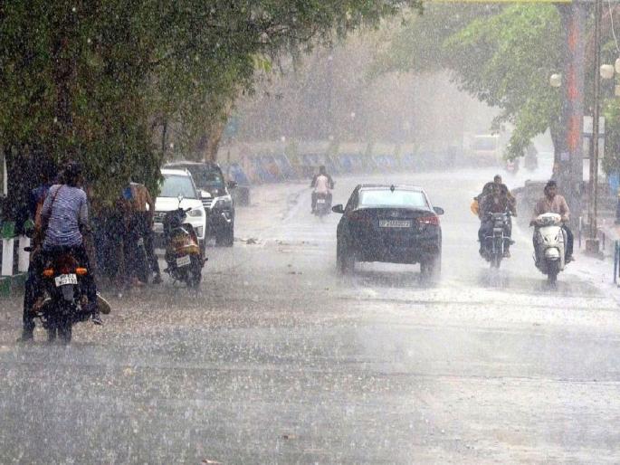 Two days of torrential rain on Saturday clear from Monday | दोन दिवस हुलकावणी देणाऱ्या पावसाची शनिवारी हजेरी, सोमवारपासून उघडीप Two days of torrential rain on Saturday clear from Monday | दोन दिवस हुलकावणी देणाऱ्या पावसाची शनिवारी हजेरी, सोमवारपासून उघडीप