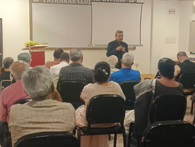 A direct dialogue with the heart from Satyajit Ray's film says Amrut Gangar | सत्यजित रे यांच्या चित्रपटातून थेट हृदयाशी संवाद : अमृत गांगर A direct dialogue with the heart from Satyajit Ray's film says Amrut Gangar | सत्यजित रे यांच्या चित्रपटातून थेट हृदयाशी संवाद : अमृत गांगर