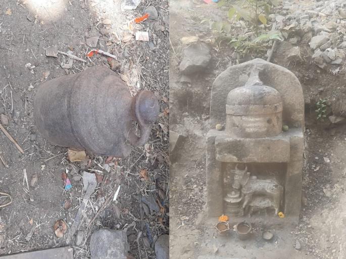 Ancient ruins found in Manori village of Bhayander's Dongri, Mumbai; Archeology department approval to keep in Dharavi fort | भाईंदरच्या डोंगरी, मुंबईच्या मानोरी गावात आढळले पुरातन अवशेष; धारावी किल्ल्यात ठेवण्यास पुरातत्व विभागाची मंजुरी Ancient ruins found in Manori village of Bhayander's Dongri, Mumbai; Archeology department approval to keep in Dharavi fort | भाईंदरच्या डोंगरी, मुंबईच्या मानोरी गावात आढळले पुरातन अवशेष; धारावी किल्ल्यात ठेवण्यास पुरातत्व विभागाची मंजुरी