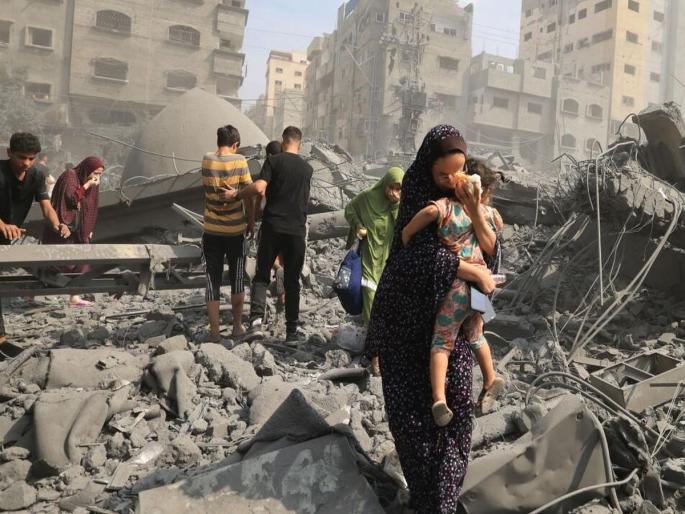 Israel-Hamas war evacuate north gaza urgently israel gives last warning to palestine people | गाझा खाली करा नाही तर...; इस्रायलचा पॅलिस्टाइनच्या नागरिकांना शेवटचा इशारा!