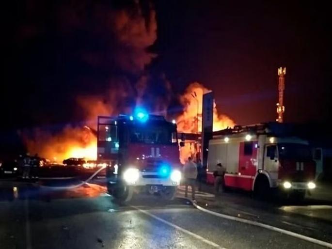Big accident in Russia 12 killed, over 60 injured in gas station blast | रशियात मोठी दुर्घटना! गॅस स्टेशनजवळील स्फोटात 12 ठार, 60 हून अधिक जखमी; नेमकं काय घडलं? Big accident in Russia 12 killed, over 60 injured in gas station blast | रशियात मोठी दुर्घटना! गॅस स्टेशनजवळील स्फोटात 12 ठार, 60 हून अधिक जखमी; नेमकं काय घडलं?