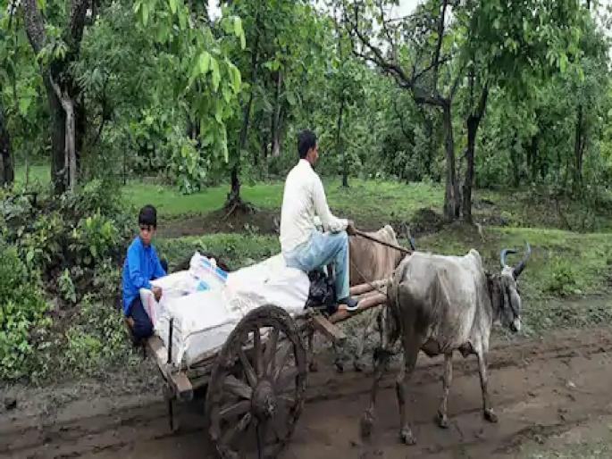 The teacher himself drove a bullock cart and reached for the student with book | कौतुकास्पद! बैलगाडीतून शाळांमध्ये पुस्तकं पाठवतायेत ‘हे’ शिक्षक; पण अशी वेळ त्यांच्यावर का आली? The teacher himself drove a bullock cart and reached for the student with book | कौतुकास्पद! बैलगाडीतून शाळांमध्ये पुस्तकं पाठवतायेत ‘हे’ शिक्षक; पण अशी वेळ त्यांच्यावर का आली?