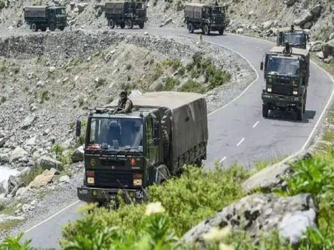 India China FaceOff: Three divisions of Indian Army on Ladakh border; China ready to withdraw, but ... | India China FaceOff: लडाखच्या सीमेवर भारतीय लष्कराच्या तीन डिव्हिजन; चीन माघारीस तयार, पण... India China FaceOff: Three divisions of Indian Army on Ladakh border; China ready to withdraw, but ... | India China FaceOff: लडाखच्या सीमेवर भारतीय लष्कराच्या तीन डिव्हिजन; चीन माघारीस तयार, पण...