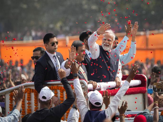 PM narendra modi is chakravarti samrat Rajarishi Only Hindu Ruler in 1000 years Our love is not BJP, but PM modi and amit shah says jitendranand | "मोदी चक्रवर्ती सम्राट, राजर्षी; 1000 वर्षात एकमेव हिंदू शासक! आमचं प्रेम भाजप नाही, तर PM अन्..." PM narendra modi is chakravarti samrat Rajarishi Only Hindu Ruler in 1000 years Our love is not BJP, but PM modi and amit shah says jitendranand | "मोदी चक्रवर्ती सम्राट, राजर्षी; 1000 वर्षात एकमेव हिंदू शासक! आमचं प्रेम भाजप नाही, तर PM अन्..."