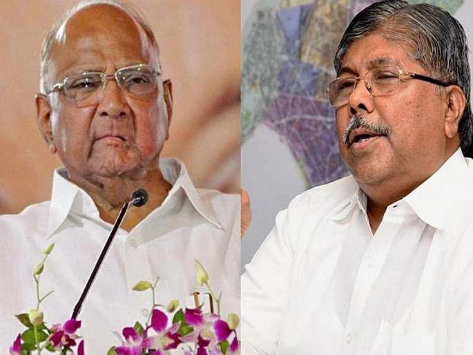 All the shadow mess! Sharad Pawar was not in the Rajya Sabha to discuss the interests of farmers, Chandrakant Patil's target | सगळाच सावळा गोंधळ! शेतकरी हिताच्या चर्चेसाठी शरद पवार राज्यसभेत नव्हते, चंद्रकांत पाटलांचा टोला All the shadow mess! Sharad Pawar was not in the Rajya Sabha to discuss the interests of farmers, Chandrakant Patil's target | सगळाच सावळा गोंधळ! शेतकरी हिताच्या चर्चेसाठी शरद पवार राज्यसभेत नव्हते, चंद्रकांत पाटलांचा टोला