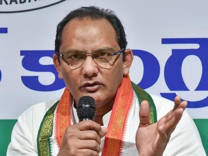 telangana assembly election 2023 indian cricket team former captain and congress leader Mohammed Azharuddin attack brs | सरकारनं अल्पसंख्यकांसाठी काहीच केलं नाही, मोहम्मद अझहरुद्दीनचा बीआरएसवर बाउंसर! telangana assembly election 2023 indian cricket team former captain and congress leader Mohammed Azharuddin attack brs | सरकारनं अल्पसंख्यकांसाठी काहीच केलं नाही, मोहम्मद अझहरुद्दीनचा बीआरएसवर बाउंसर!