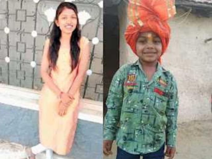 siblings drown in farm, incident in Sangamner taluka | शेततळ्यात बुडून बहीण-भावाचा मृत्यू, संगमनेर तालुक्यातील घटना  siblings drown in farm, incident in Sangamner taluka | शेततळ्यात बुडून बहीण-भावाचा मृत्यू, संगमनेर तालुक्यातील घटना