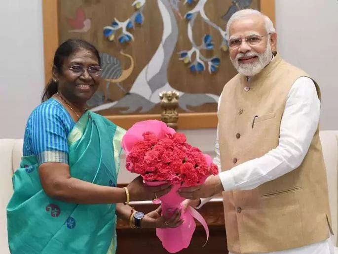 Indication of Draupadi Murmu's candidature | द्रौपदी मुर्मू यांच्या उमेदवारीचे इंगित Indication of Draupadi Murmu's candidature | द्रौपदी मुर्मू यांच्या उमेदवारीचे इंगित