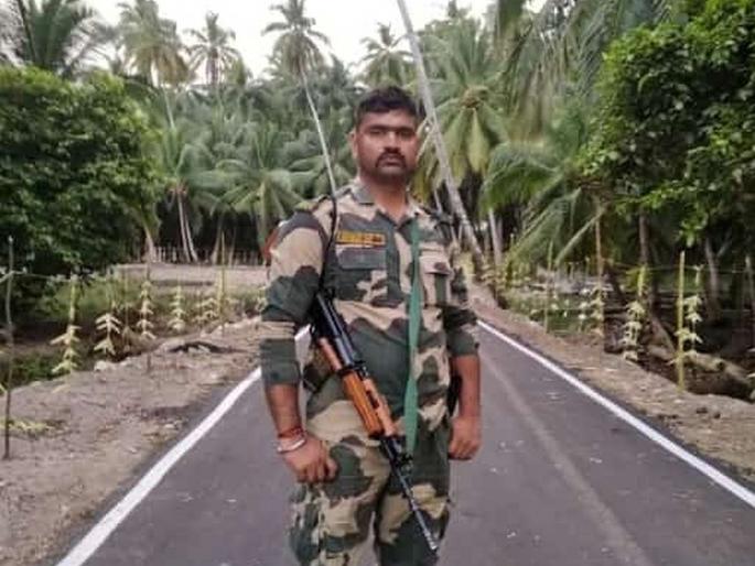 BSF jawan Shashikant Raut of Khubgaon passes away | खूबगाव येथील बीएसएफचे जवान शशिकांत राऊत यांचे अकाली निधन; गुजरातमध्ये होते कार्यरत  BSF jawan Shashikant Raut of Khubgaon passes away | खूबगाव येथील बीएसएफचे जवान शशिकांत राऊत यांचे अकाली निधन; गुजरातमध्ये होते कार्यरत