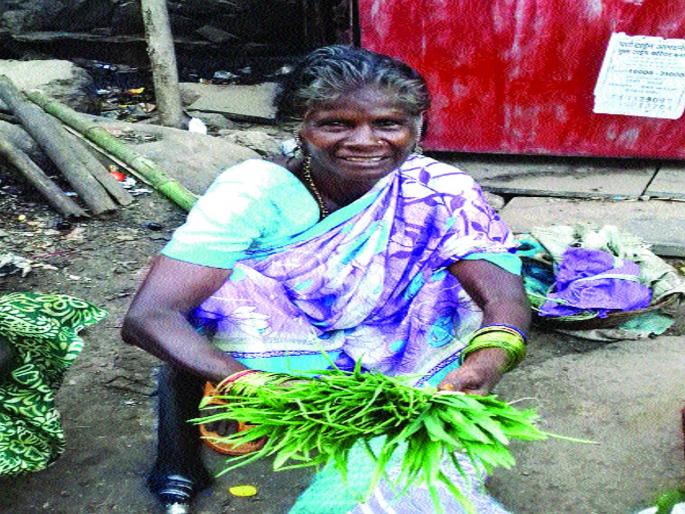 The inflow of nomads increased in Mangaon | माणगावात रानभाज्यांची आवक वाढली