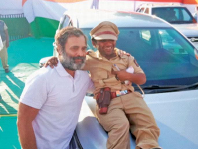 Atul, who is short in height, jumps up to 380 km in Bharat Jodo Yatra | उंचीने लहान अतुलची भारत जोडो यात्रेत ३८० किमीपर्यंत उडी!