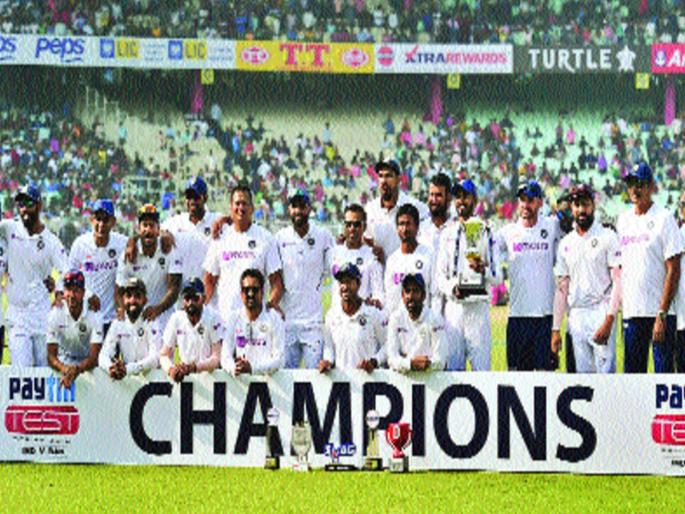 First 'Pink' victory: India's 12th consecutive series win in India | पहिला ‘गुलाबी’ विजय : भारताचा मायदेशात सलग १२ वा मालिका विजय