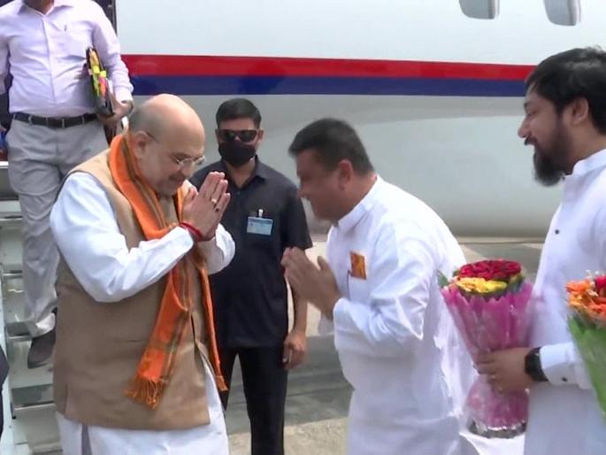 After the assembly elections first time Home minister Amit Shah arrives in west Bengal | विधानसभा निवडणुकीनंतर, पहिल्यांदाच प. बंगालमध्ये पोहोचले अमित शाह; होऊ शकतात मोठे बदल After the assembly elections first time Home minister Amit Shah arrives in west Bengal | विधानसभा निवडणुकीनंतर, पहिल्यांदाच प. बंगालमध्ये पोहोचले अमित शाह; होऊ शकतात मोठे बदल