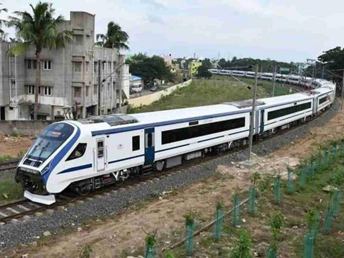 Pune-Nashik distance can be covered in just 45 minutes; Semi high speed train will run soon | पुणे-नाशिक अंतर अवघ्या पाऊण तासात कापता येणार; सेमी हायस्पीड रेल्वे लवकरच धावणार Pune-Nashik distance can be covered in just 45 minutes; Semi high speed train will run soon | पुणे-नाशिक अंतर अवघ्या पाऊण तासात कापता येणार; सेमी हायस्पीड रेल्वे लवकरच धावणार
