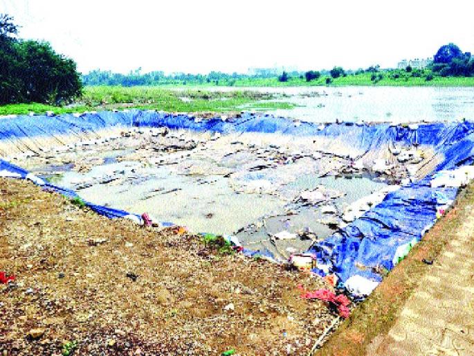 Corruption in the artificial lake; BJP's allegations | कृत्रिम तलावात केला भ्रष्टाचार - भाजपाचा आरोप Corruption in the artificial lake; BJP's allegations | कृत्रिम तलावात केला भ्रष्टाचार - भाजपाचा आरोप