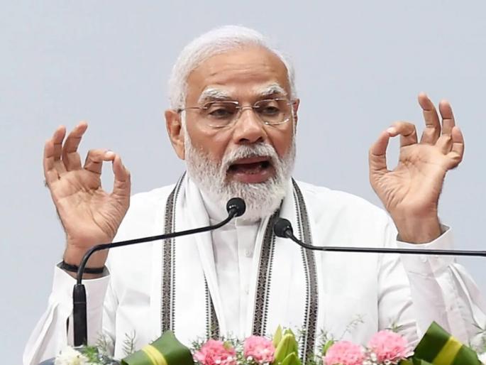 Linguistic politicizers will have to close shops; Prime Minister Modi's warning | भाषिक राजकारण करणाऱ्यांना दुकाने बंद करावी लागतील; पंतप्रधान मोदींचा इशारा  Linguistic politicizers will have to close shops; Prime Minister Modi's warning | भाषिक राजकारण करणाऱ्यांना दुकाने बंद करावी लागतील; पंतप्रधान मोदींचा इशारा